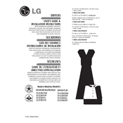 LG DLG2602W DLG2602W.ABWEEUS Dryer manual cover