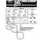 Hot Wheels Mattel Electric Racing Toy Story 2 Chase N Crash 38093 Toy manual cover