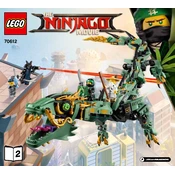 LEGO 70612-2 Construction Set manual cover