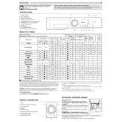 Hotpoint NSWM 864C W UK N Washing Machine manual cover