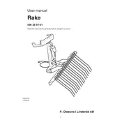 Husqvarna Rake R400II Rake manual cover