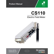 Campbell Scientific CS110 Sensor manual cover