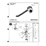 McCulloch TITAN PB2510 manual cover