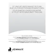 JennAir Noir JMC2427IM Microwave manual cover