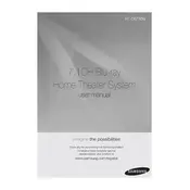 Samsung Blu-ray HT-C6730W Series Home Theater System manual cover