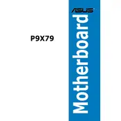 ASUS P9X79 Motherboard manual cover