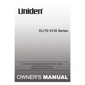 Uniden ELITE 9135 Series Telephone manual cover