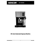 Sencor SES 4050SS Coffee Maker manual cover