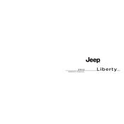 Jeep Liberty 2012 SUV manual cover