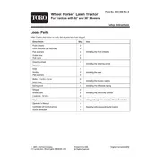 Toro Wheel Horse 14-38HXLE 71245 Tractor