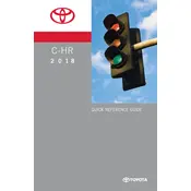 Toyota C-HR 2018 SUV manual cover