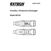 Flir Extech RHT10 Datalogger manual cover