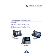 Grandstream GXV3350 GUI Customization IP Phone manual cover