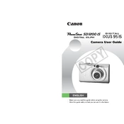 Canon Digital IXUS 95 IS manual cover