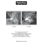 Fisher Price Mattel Hippo Projection Soother FGG89 Toy manual cover