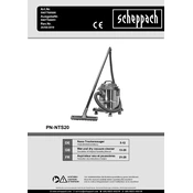 Scheppach PN-NTS20 5907708986 Vacuum Cleaner manual cover