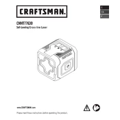 Craftsman CMHT77630 Laser manual cover