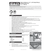 Sealey MC135 Lift manual cover