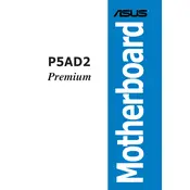 ASUS P5AD2 Premium Motherboard manual cover