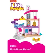 Fisher Price Mattel Little DreamHouse HCF61 Toy manual cover