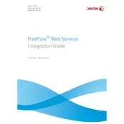 Xerox FreeFlow Web Services Ver.8.0 Software manual cover