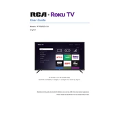 RCA ROKU TV RTRQ5023-CA TV manual cover