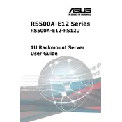 ASUS RS500A-E12-RS12U Server manual cover