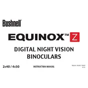 Bushnell 260501 Binocular manual cover