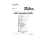 Samsung RH269LB Refrigerator manual cover