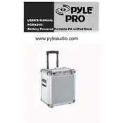 Pyle PCMX240I Speaker manual cover