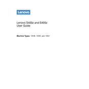 Lenovo S400z Computer manual cover