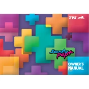 TVS ScootyPep Plus Scooter manual cover