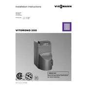 Viessmann Vitorond 200 VR2 Series Boiler manual cover