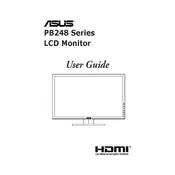 ASUS PB248Q Monitor manual cover