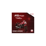 Hero PASSION Plus 2023 Motorcycle manual cover