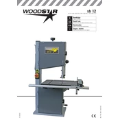 Woodstar SB 12 3901502000 Saw manual cover