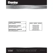 Danby DAR044A6DDB Refrigerator manual cover