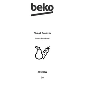 Beko CF3205W manual cover