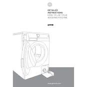 Gorenje SensoCare W95F64P Washing Machine manual cover