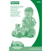 Fisher Price Mattel Push and Go Farm Truck L6358 Toy manual cover