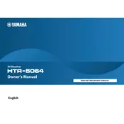 Yamaha HTR-5064 Receiver