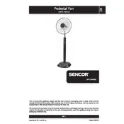 Sencor SFE 6040BLWH Fan manual cover