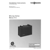 Viessmann Mixing Valve Motor Kit Accessory manual cover