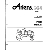 Ariens 934 Series 934019 Tractor