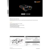 be quiet! HDD Cage Accessory manual cover