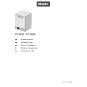 Miele PG 8056 U Dishwasher manual cover