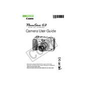 Canon PowerShot G3 manual cover