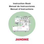 Janome 1100D Professional manual cover