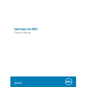 Dell Vostro 3561 Laptop manual cover