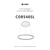 Caple COR540SL Hood manual cover